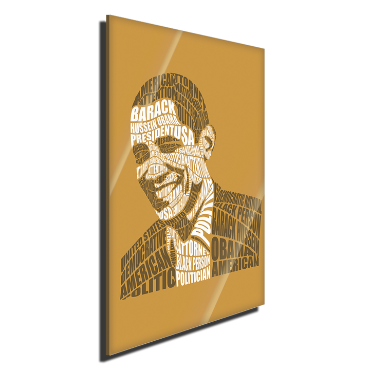 Obama Calligram