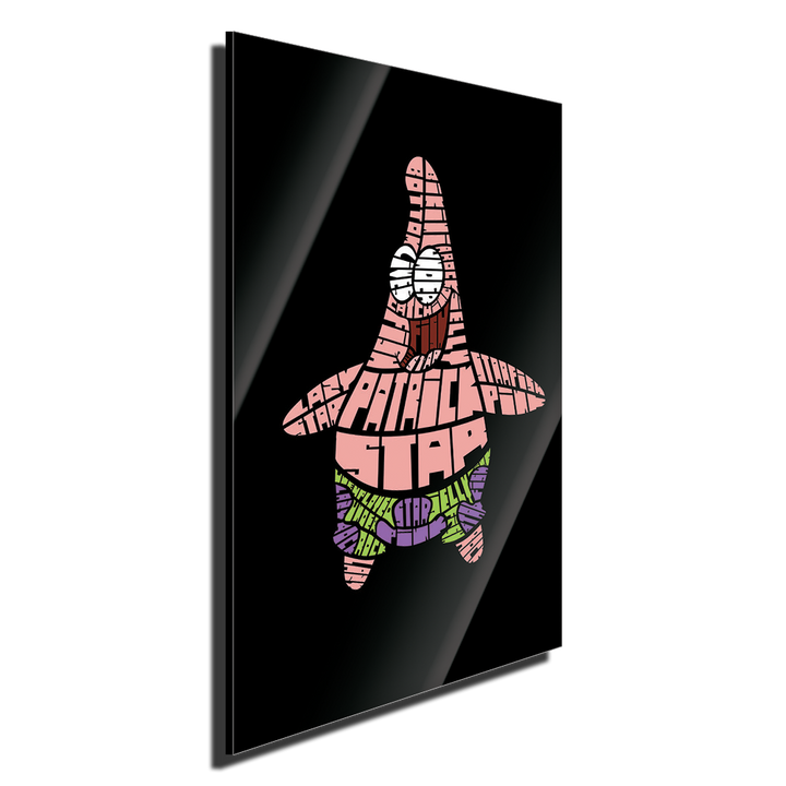 Patrick Star Calligram