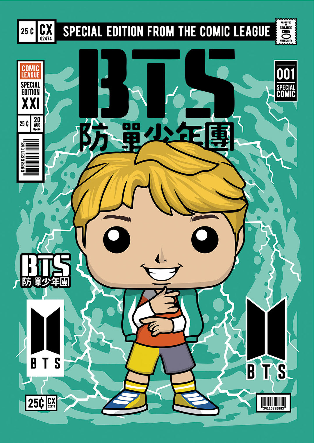 RM BTS Pop Style