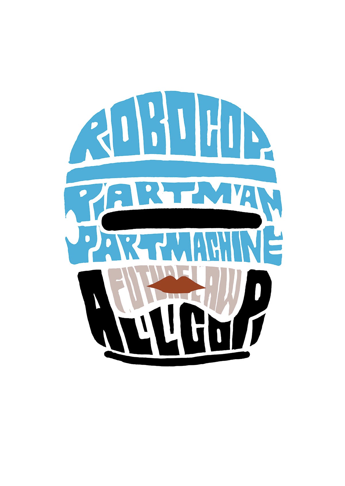 Robocop Calligram