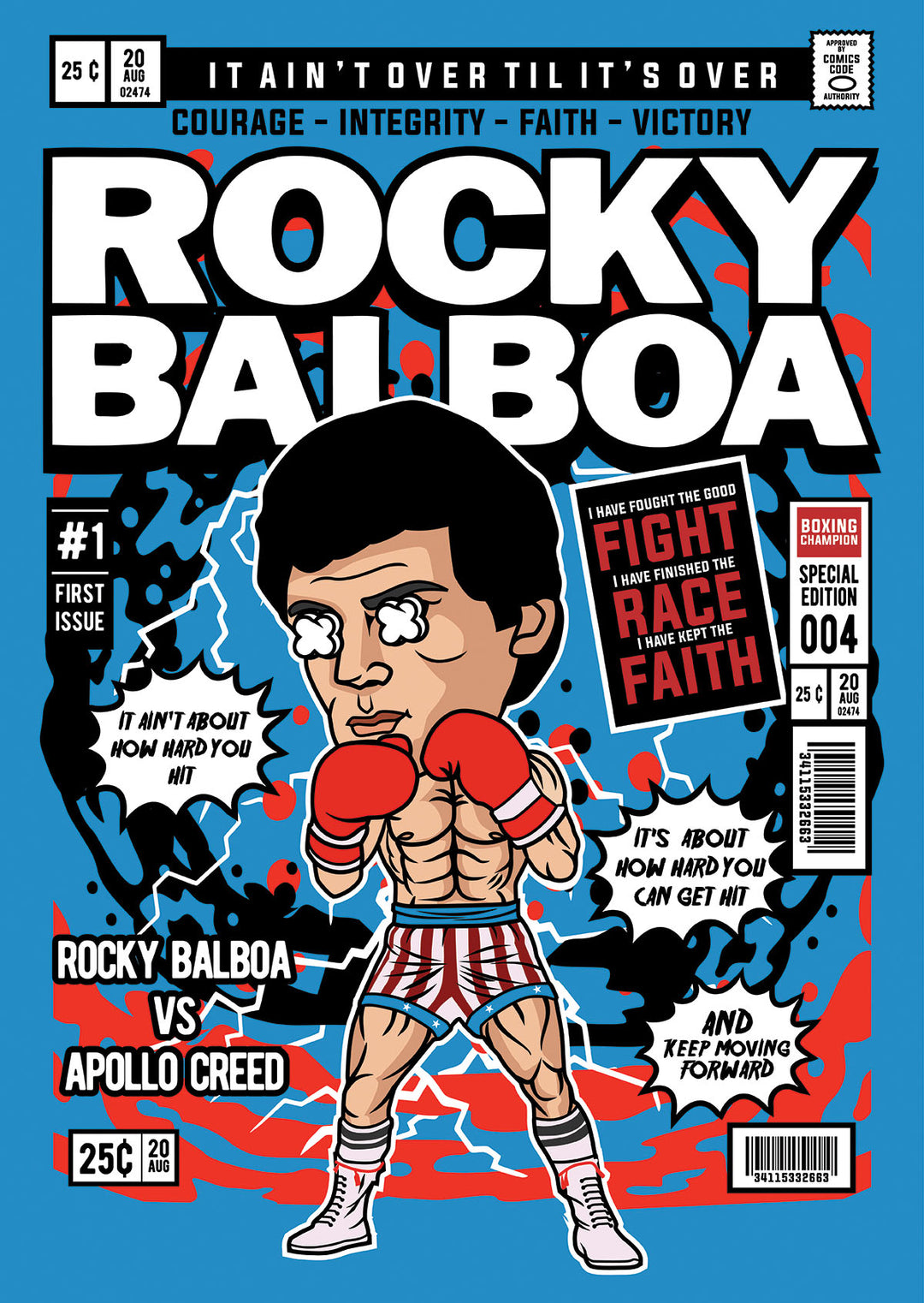 Rocky Balboa Pop Style