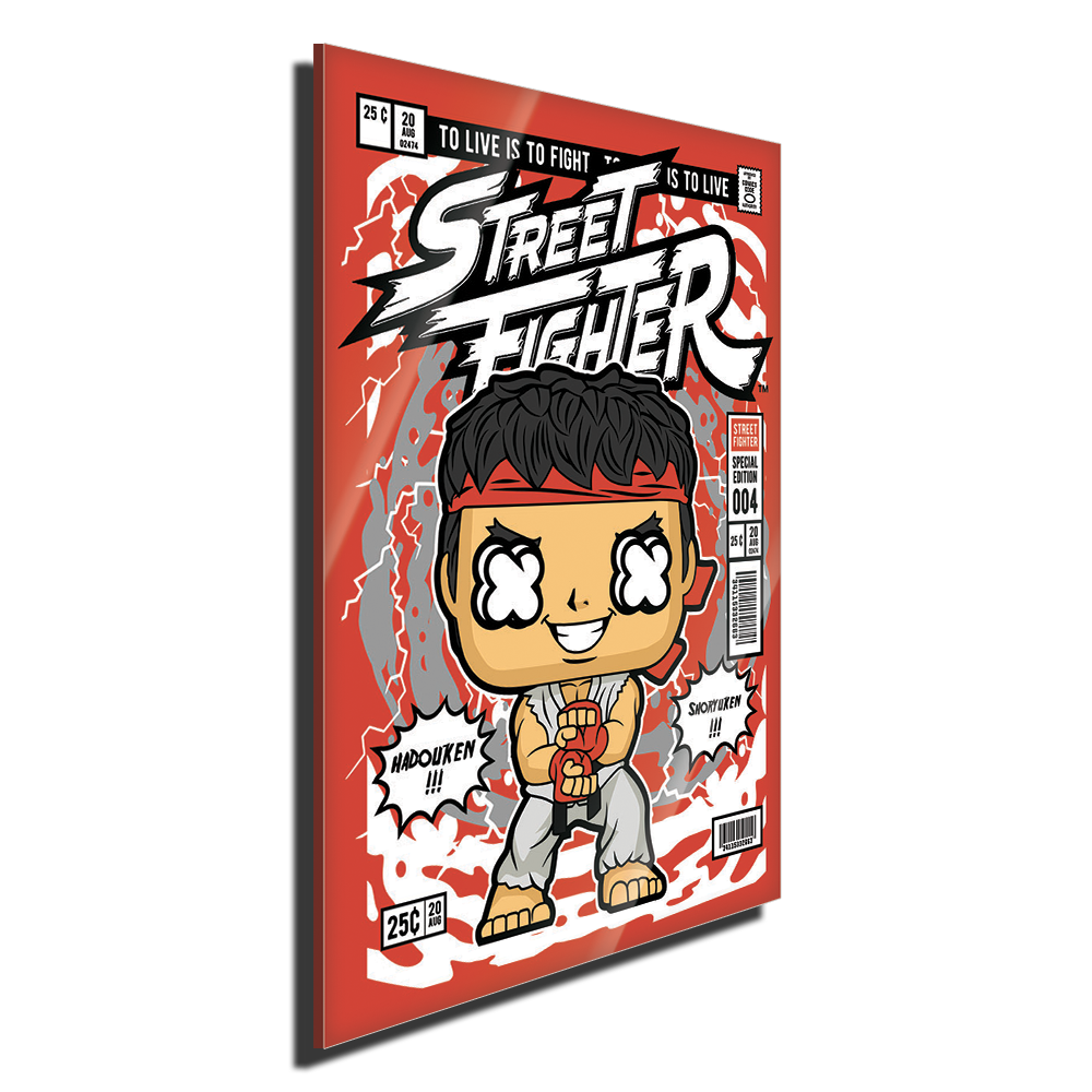 Ryu Street Fighter Pop Style