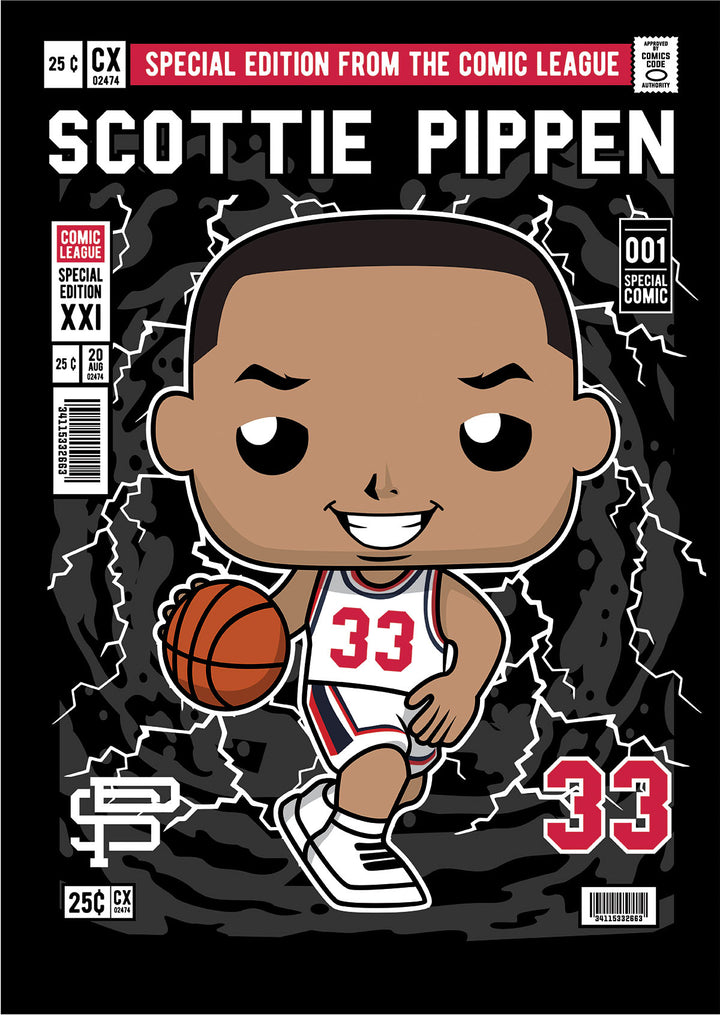 Scottie Pippen Pop Style