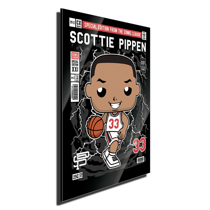 Scottie Pippen Pop Style