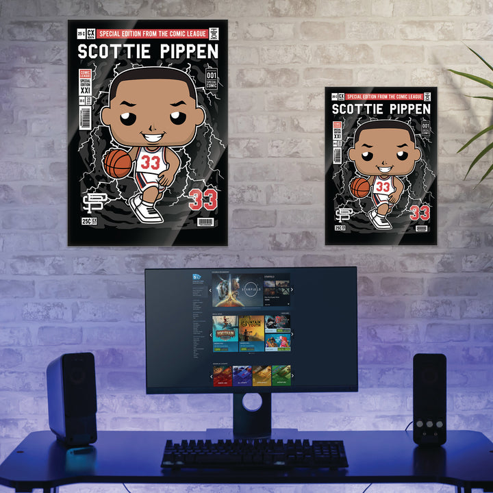 Scottie Pippen Pop Style