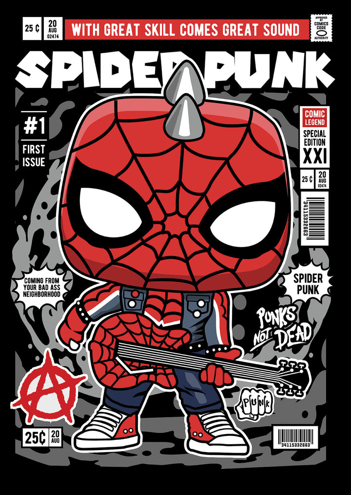 Spider Punk Pop Style