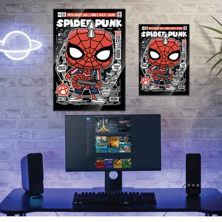 Spider Punk Pop Style