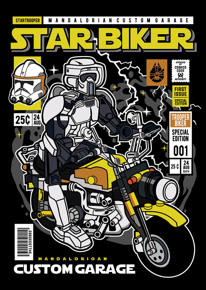 Star Biker Pop Style