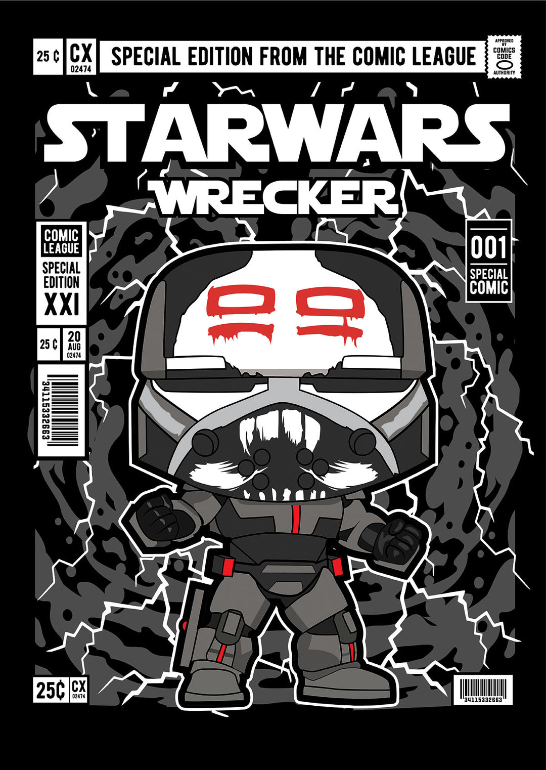 Star Wars Wrecker Pop Style