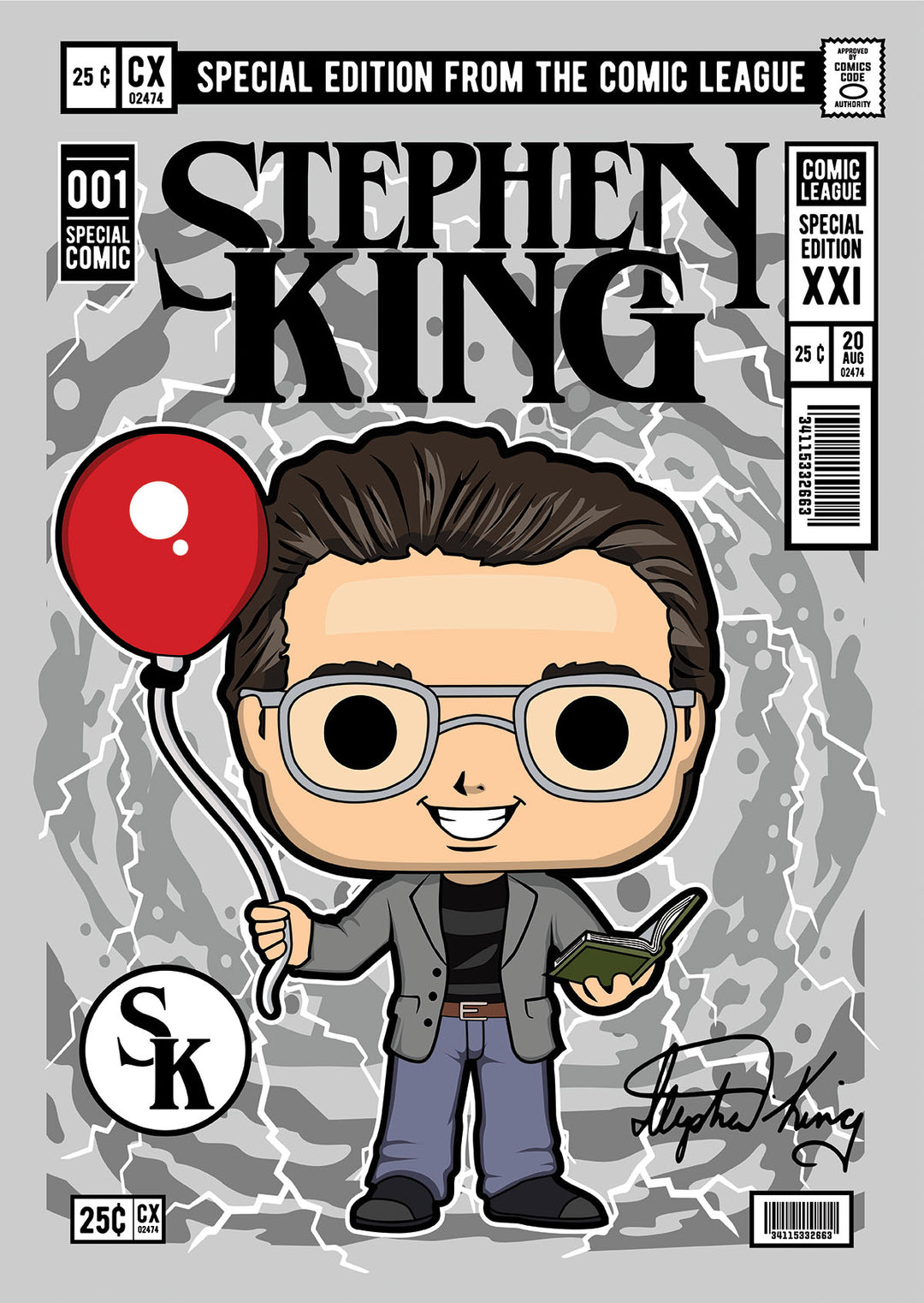 Stephen King Pop Style