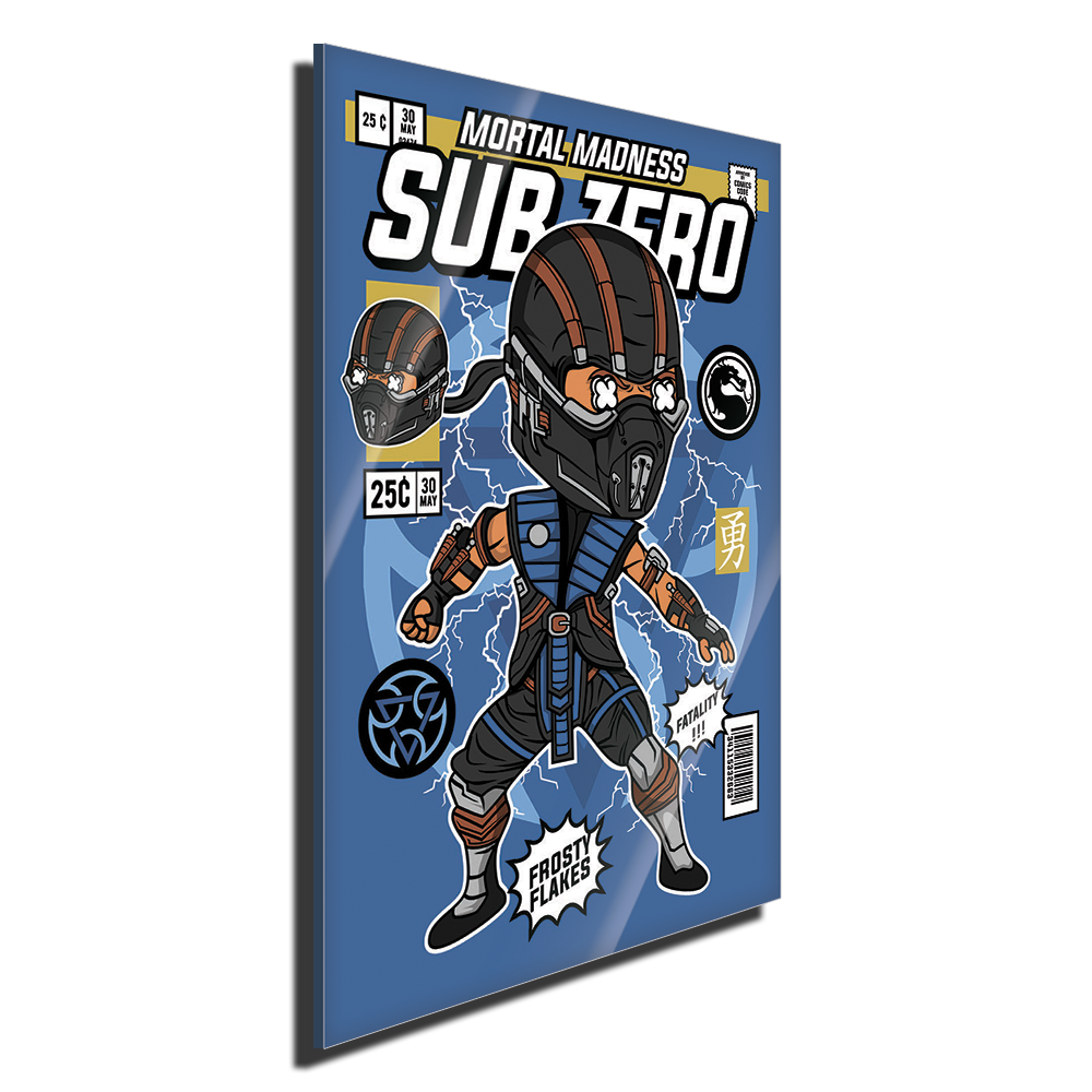 Sub Zero Mortal Kombat Pop Style