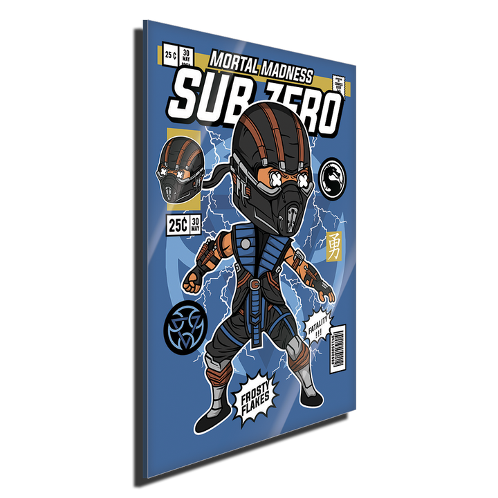 Sub Zero Mortal Kombat Pop Style