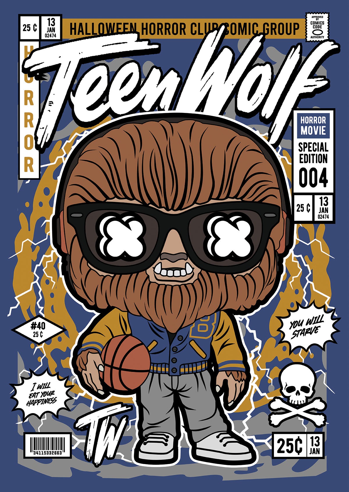 Teen Wolf Pop Style