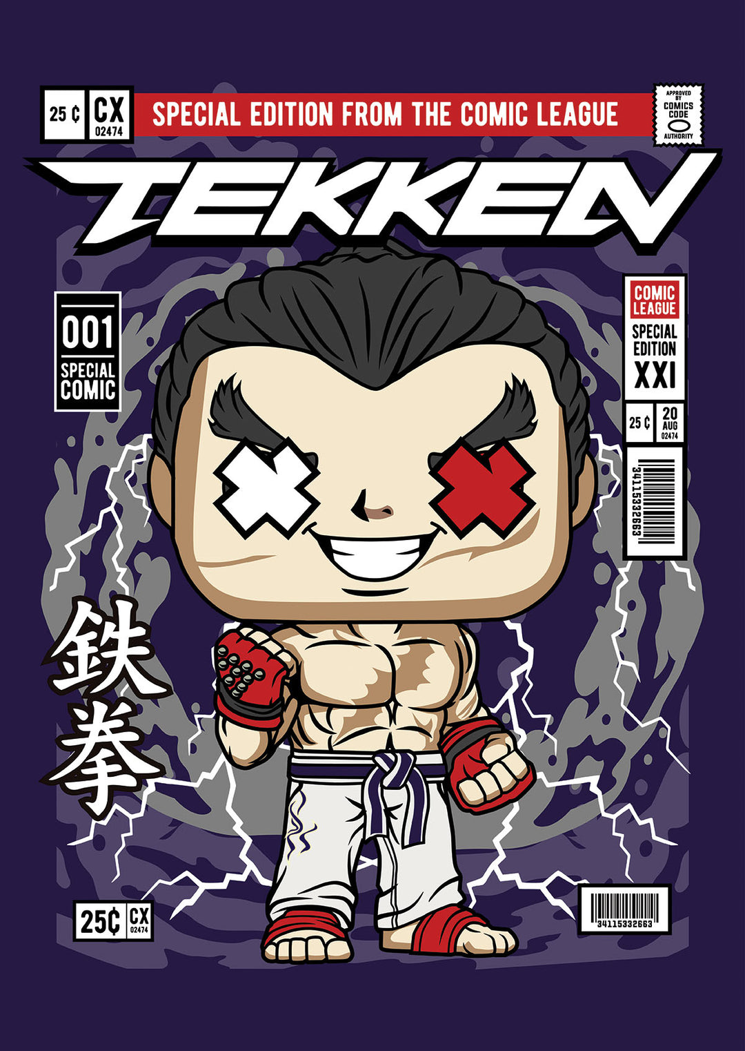 Kazuya Tekken Pop Style