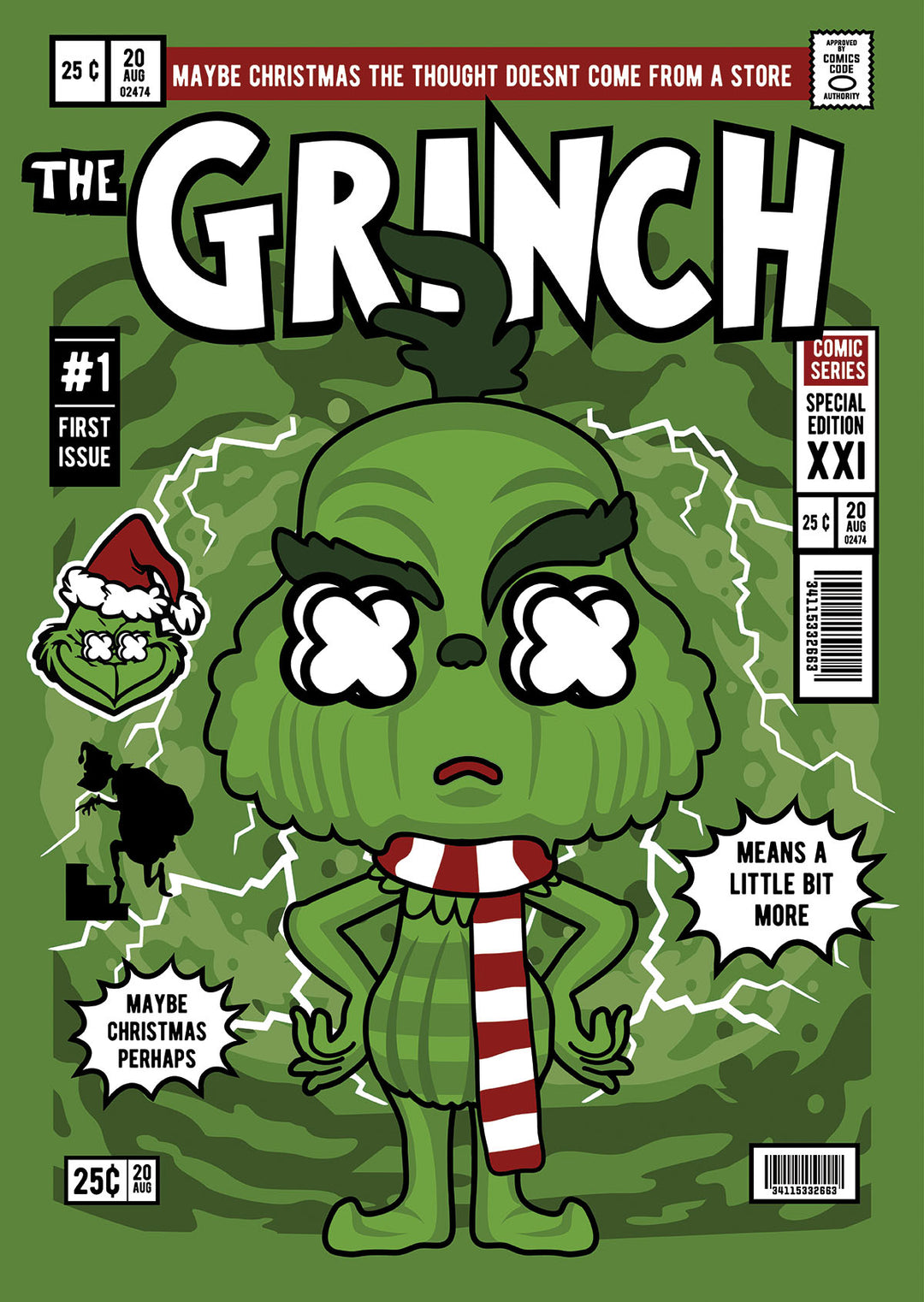 The Grinch Pop Style