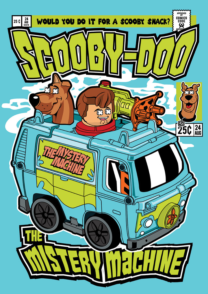 The Mystery Machine Pop Style