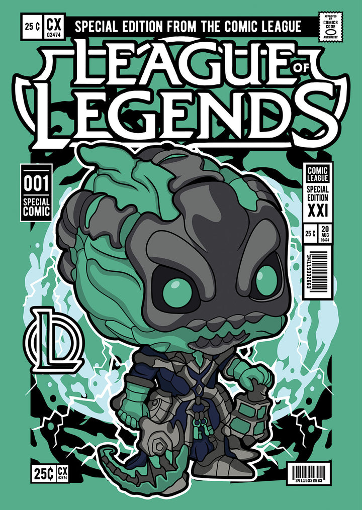 Thresh League of Legends Pop Style