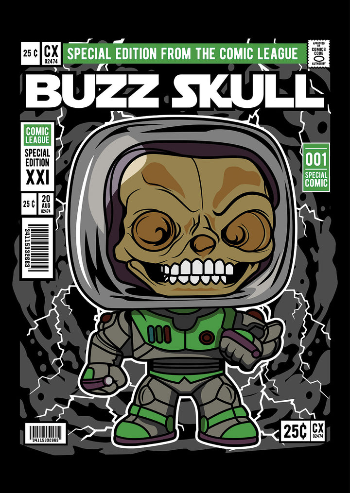 Buzz Skull Pop Style