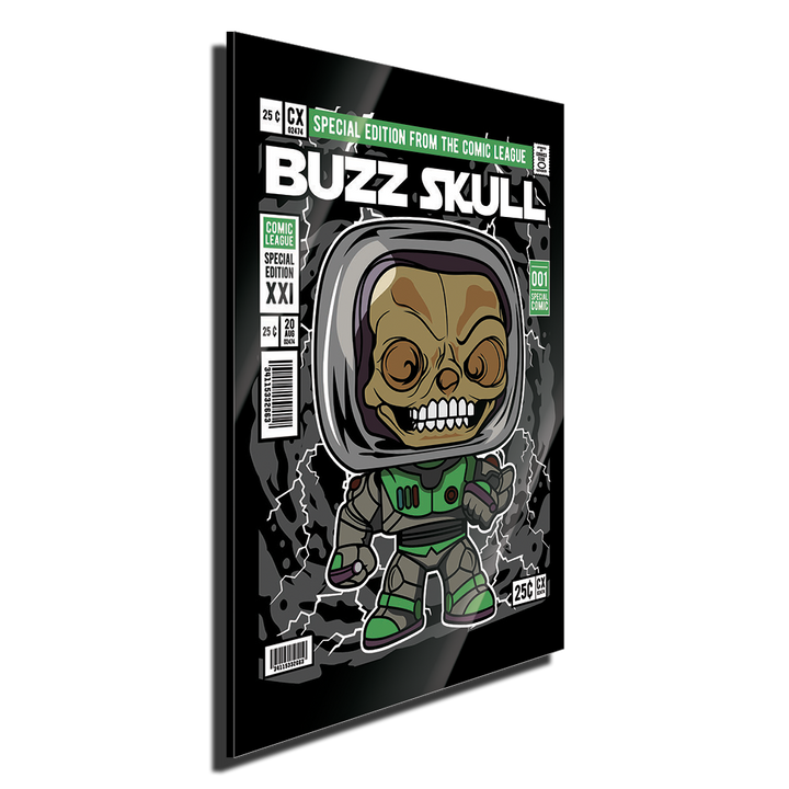 Buzz Skull Pop Style