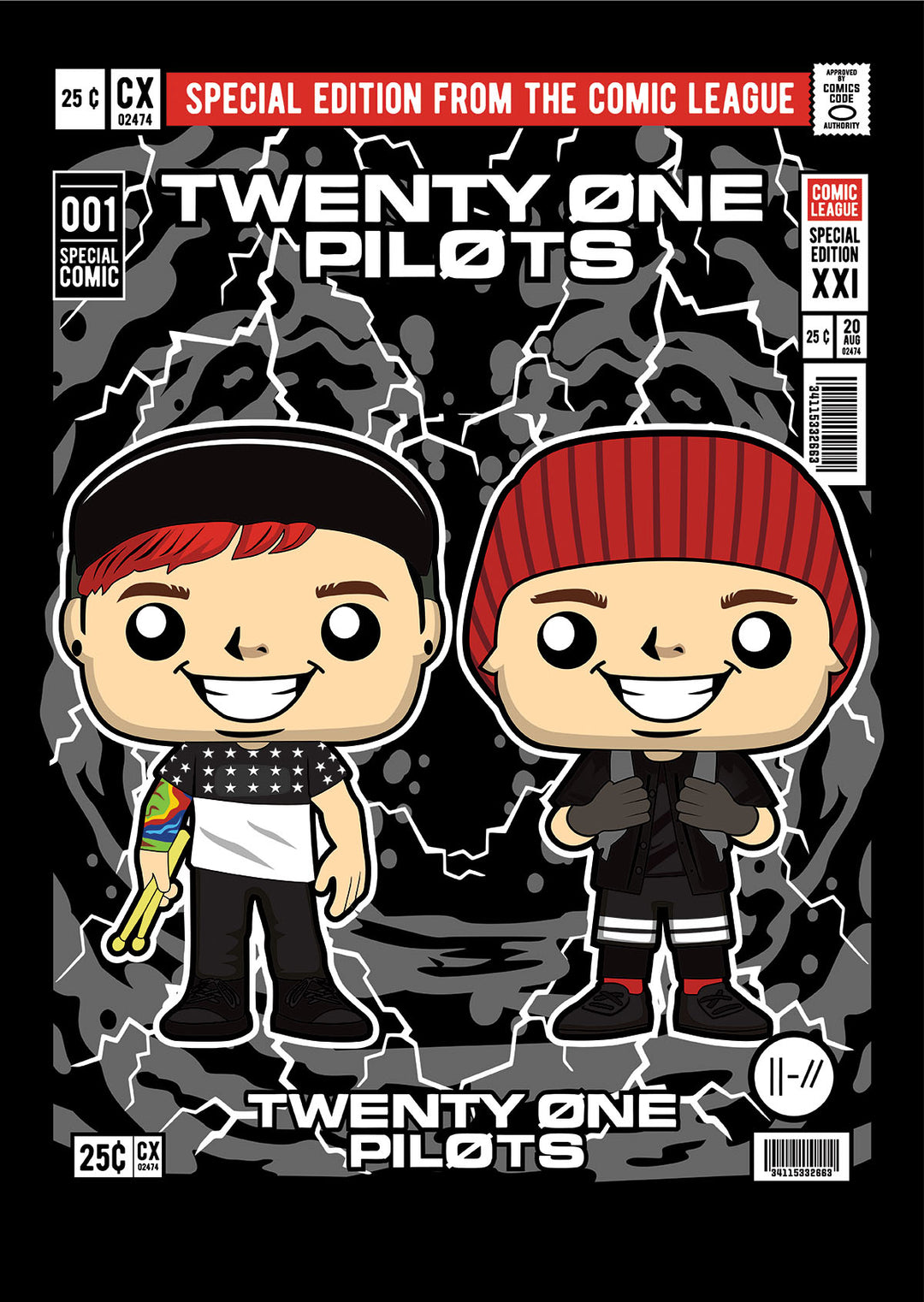 Twenty One Pilots Pop Style