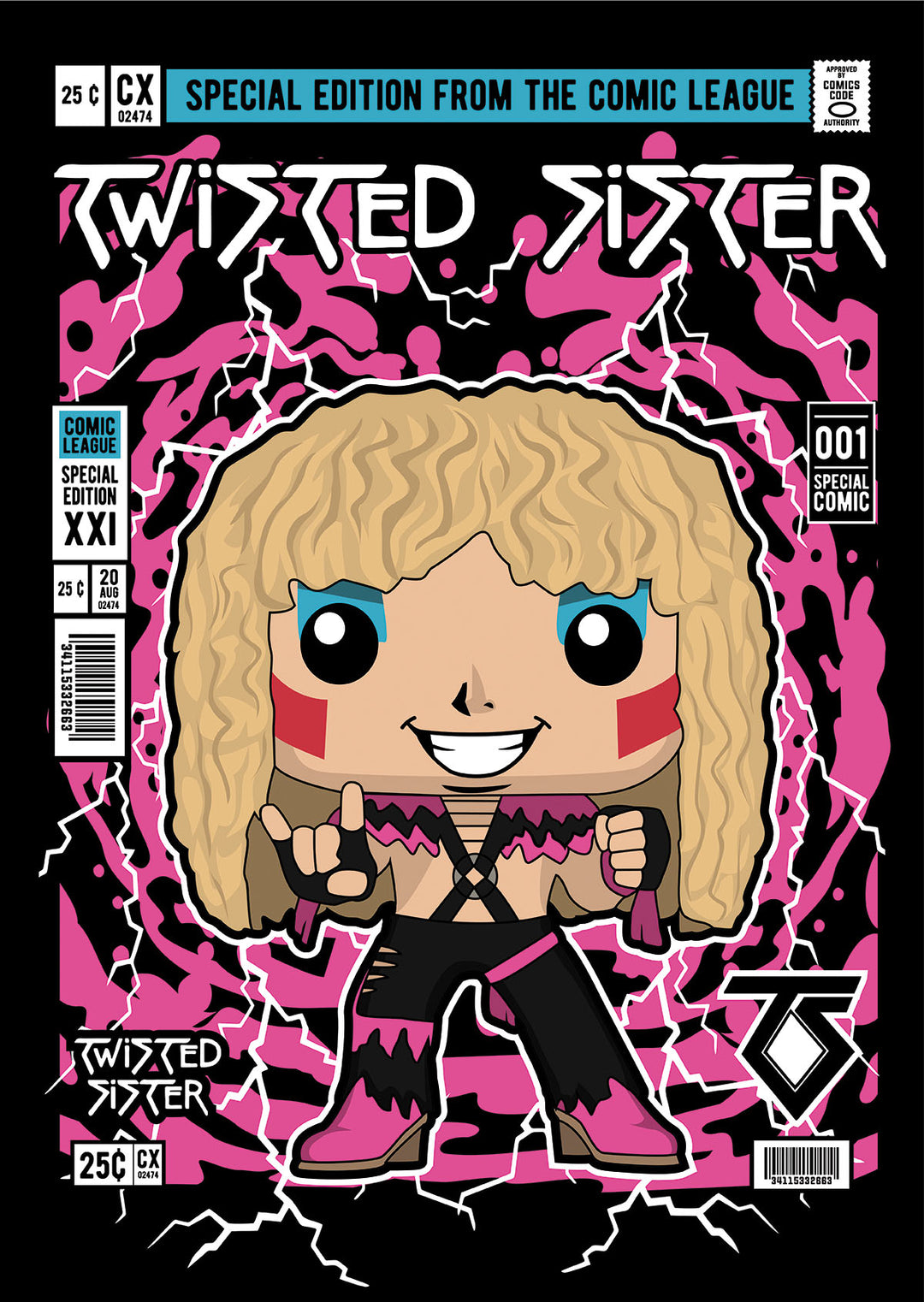 Twisted Sister Pop Style