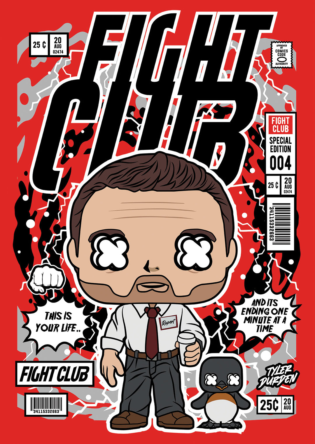 Fight Club Tyler Durden Pop Style