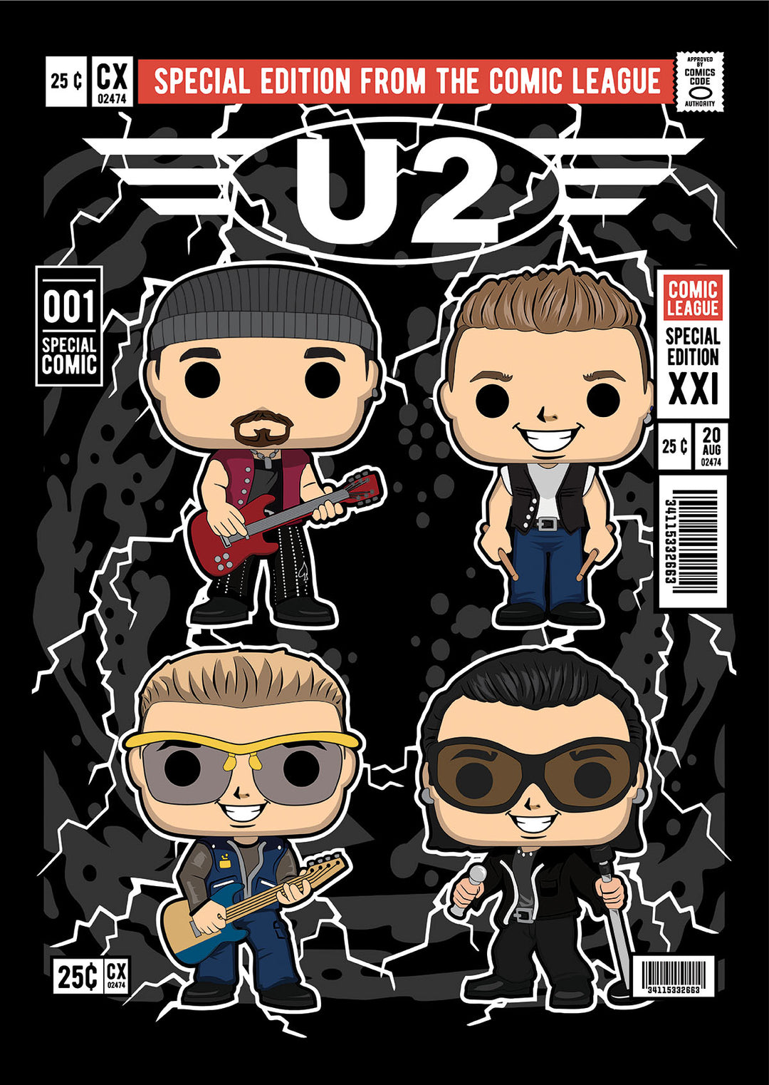 U2 Pop Style