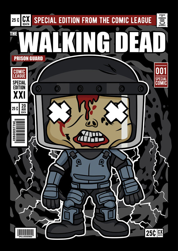 The Walking Dead Prison Guard Pop Style