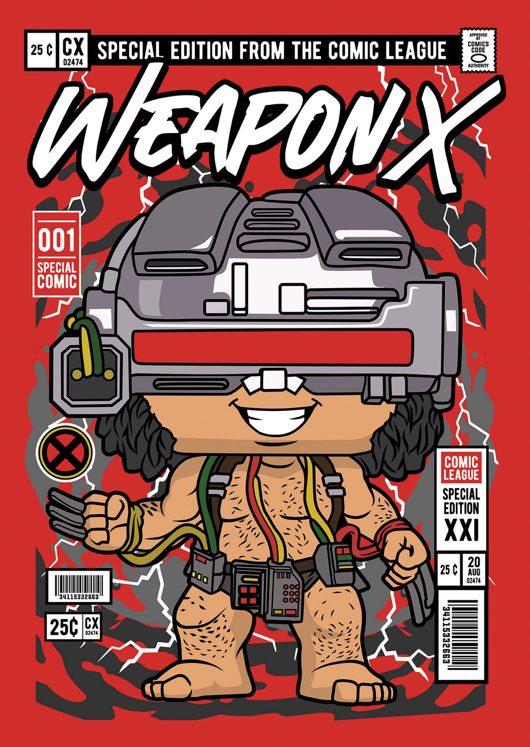 Wolverine Weapon-X Pop Style