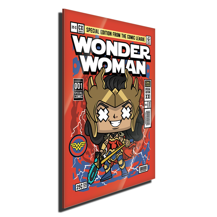 Wonder Woman Dark Nights Pop Style