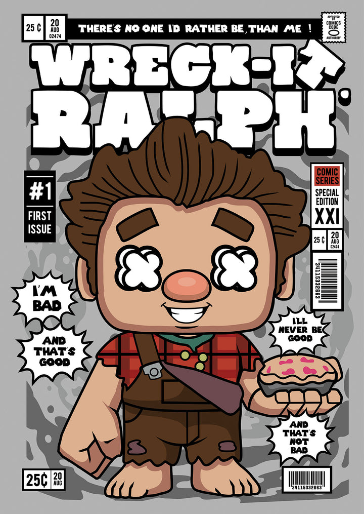 Wreck It Ralph Pop Style