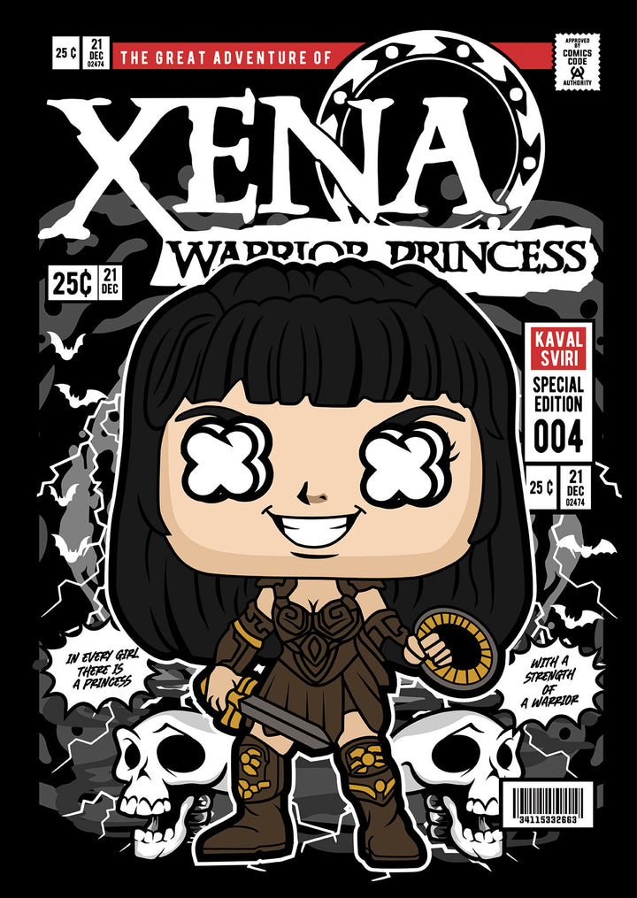 Xena Warrior Princess Pop Style