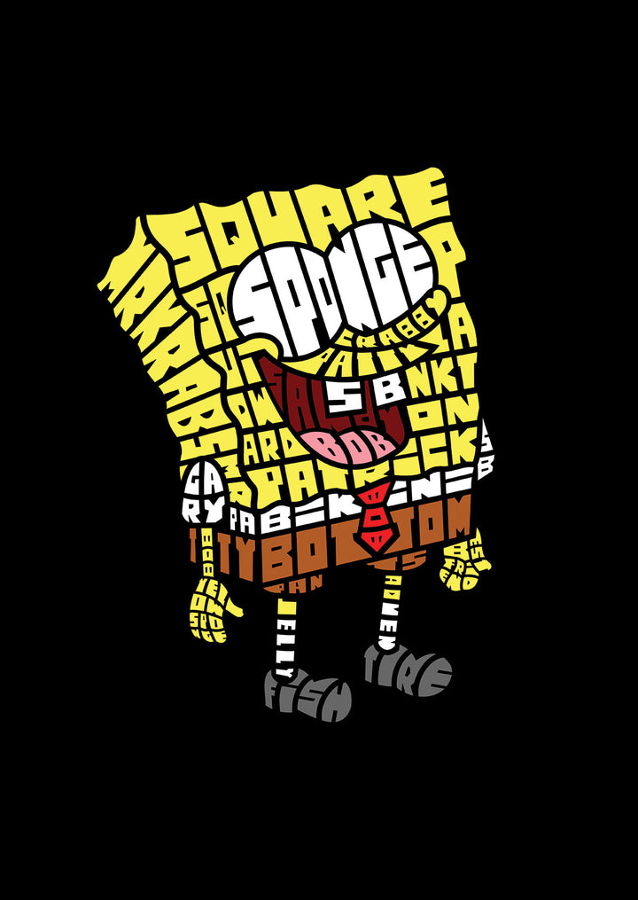 Spongebob Calligram