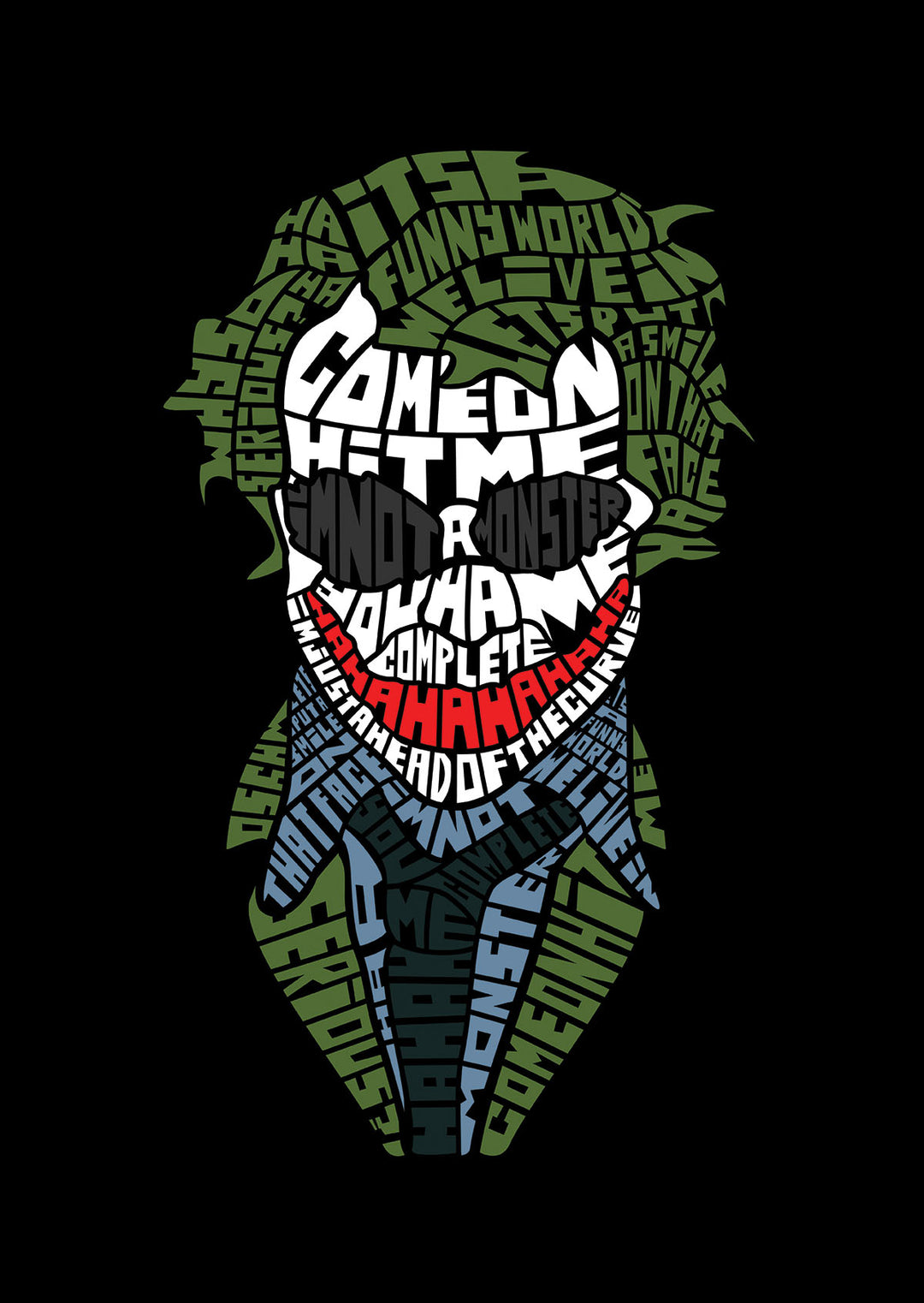 The Joker Calligram