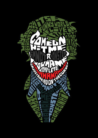 The Joker Calligram