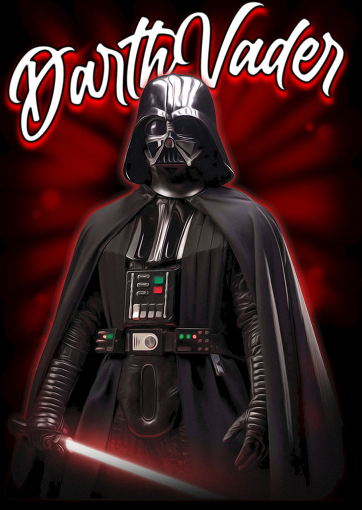 Darth Vader Airbrushed Portrait