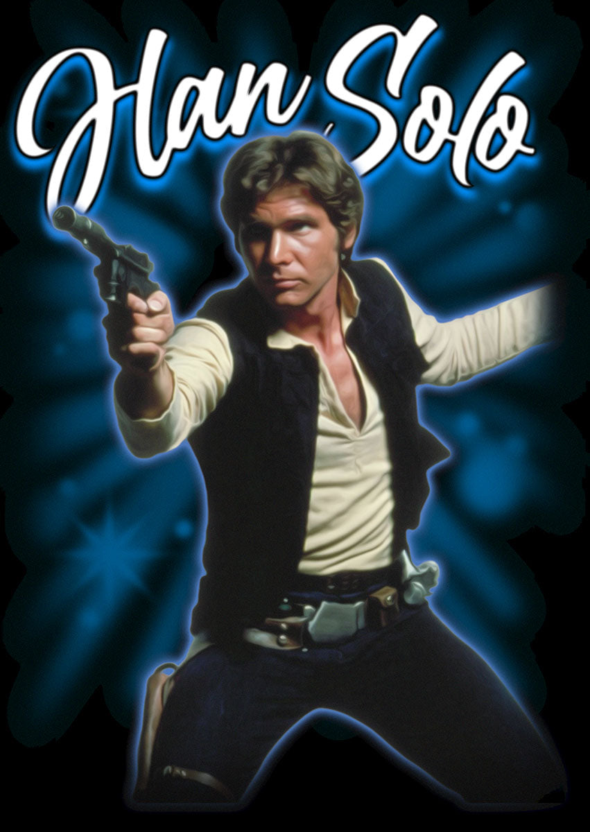 Han Solo Airbrushed Portrait