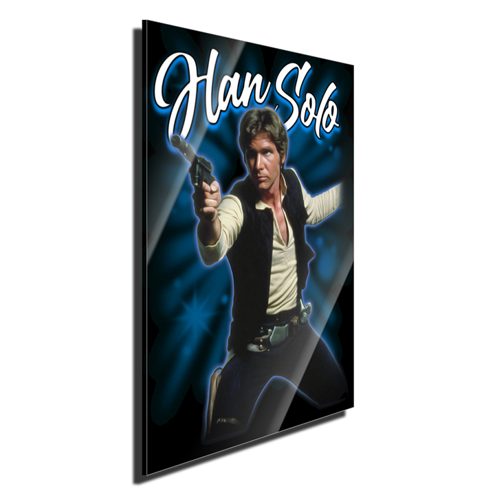 Han Solo Airbrushed Portrait