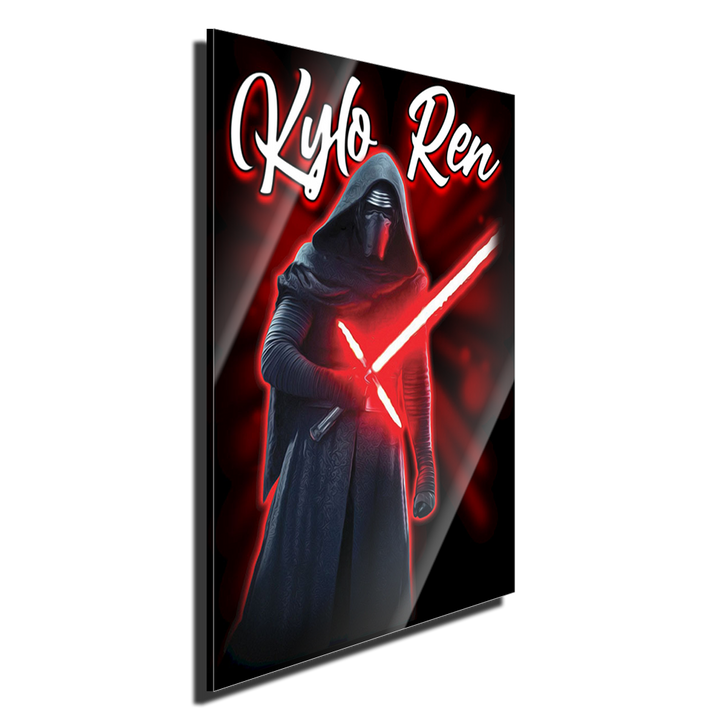 Kylo Ren Airbrushed Portrait