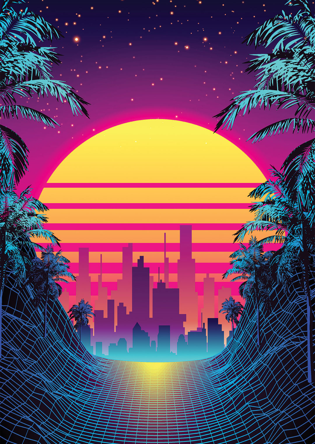 Retro Sunrise