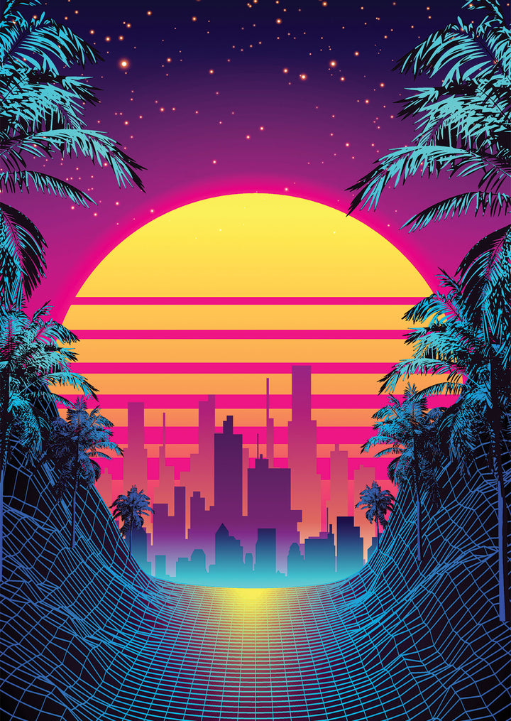 Retro Sunrise